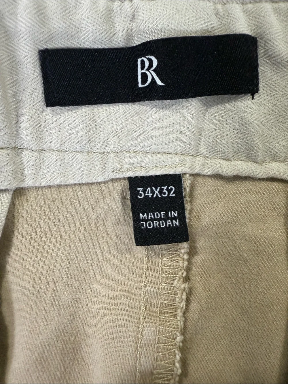 Banana Republic Men's Slim Chinos in Khaki